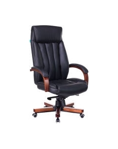 Кресло офисное Бюрократ T-9922WALNUT/BLACK