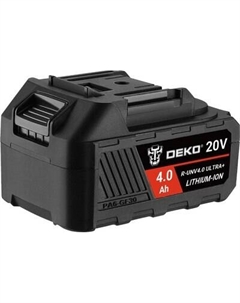 Аккумулятор для электроинструмента Deko R-UNV4.0 Ultra+ / 083-1017