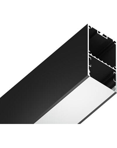 Профиль для светодиодной ленты Ambrella Profile System GP3000BK Алюминиевый