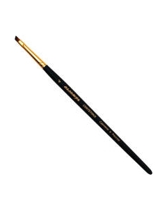 Кисть для рисования ПАЛИТРА Синтетика скошенная 4 / пЖS6-04.05Ж Палитра