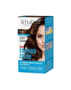 Крем-краска для волос Studio Professional Fashion Color 5.75 Studio professional