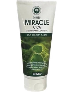 Пенка для умывания Giinsu Miracle Cica Mild Foam Cleansing С центеллой азиатской