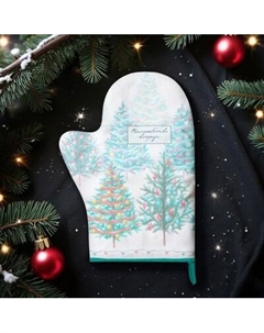 Рукавица-прихватка Сказочный лес / 9618499 Этель