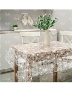 Скатерть Рыжий кот Гибискус / 106448