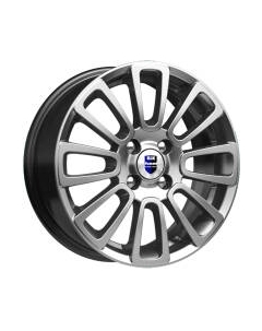 Литой диск Неман 15x6" 4x98мм DIA 58.5мм ET 35мм Дарк платинум K&k