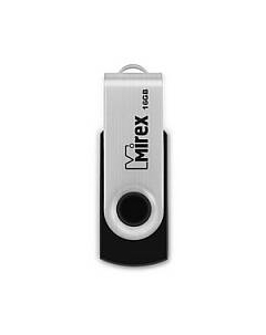 USB flash накопитель Mirex Swivel Rubber Black 16GB (13600-FMURUS16)