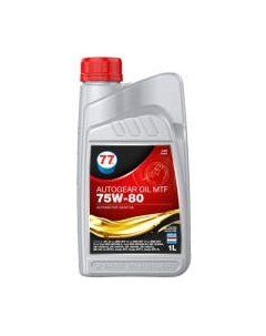 Трансмиссионное масло 77 Lubricants Autogear Oil MTF 75W-80 / 707882 77 lubricants