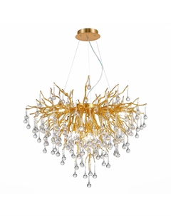 Люстра подвесная SL1651.203.09 золотистый/золотистый (9*5Вт, G9) St luce