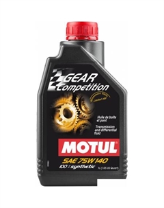 Трансмиссионное масло Gear Competition 75W-140 1л Motul