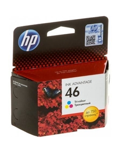 Картридж 46 (CZ638AE) Hp