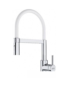 Смеситель Lina Semi-pro 115.0626.088 (хром/белый) Franke