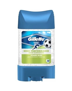 Антиперспирант гель Power Rush 70 мл Gillette