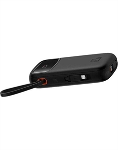 Внешний аккумулятор Qpow2 Dual-Cable Digital Display Fast Charge Power Bank 22.5W 20000mAh (черный) Baseus