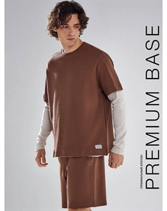 Футболка мужская коричневая Mark formelle