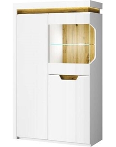 Шкаф с витриной Anrex Torino 1V2D L