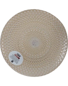 Тарелка столовая обеденная Akcam Золотое кружево / 17291/G