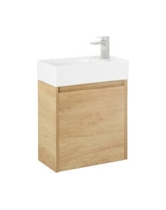 Тумба с умывальником Kraft MINI-500/260-1A-SO-RNN-R + 7045-KL Belbagno