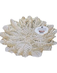 Тарелка столовая обеденная Ледяной цветок / 19306/G Akcam