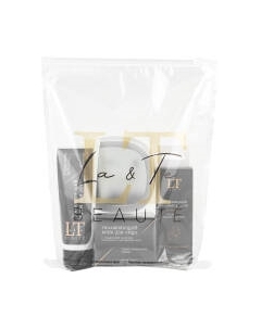 Набор косметики для тела Крем для рук+Крем для лица+Бальзам для губ+Зеркало LT-24 La and te beaute