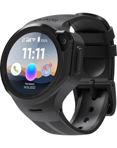 Умные часы детские Elari KidPhone Маруся 4GR M / KP-4GR-M-BLK