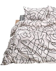 Комплект постельного белья Urban Family Марианна 2сп Евро 70x70 / 20407-1+20409-1 Urban family