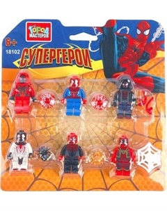 Элемент конструктора Город мастеров Фигурки супер герои / 18102-ZH
