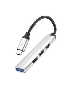 USB-хаб Hoco HB26 Type-C на USB3.0+3xUSB2.0