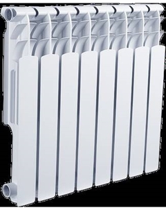 Радиатор алюминиевый SAS S500F2/96 500/95/10 Sas