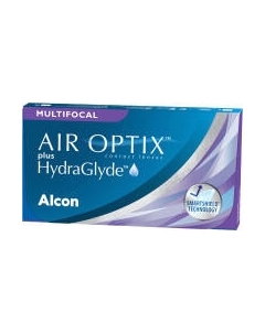 Комплект контактных линз Air Optix Plus HydraGlyde Multifocal Sph -5.00 MED ADD +2.0 R8.6 Air optix