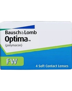 Комплект контактных линз OPTIMA Sph-0.75 R8.7 Оптима