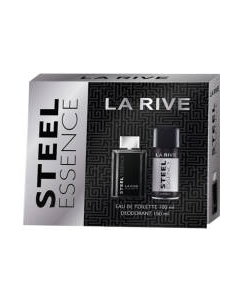 Парфюмерный набор La Rive Steel Essence Man Туалетная вода 100мл + дезодорант 150мл La rive
