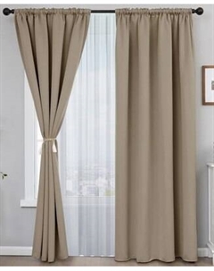 Комплект штор Mio Tesoro Blackout 400x260 + Гардина Soft Lines 306 600х270 Mio tesoro