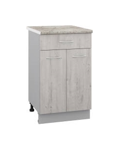 Шкаф-стол кухонный Кортекс-мебель Корнелия Лира НШ50р1ш