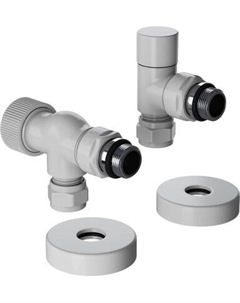 Комплект кранов для инженерного подключения Design Pro 15мм М30x1.5 Royal thermo