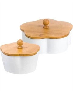 Набор емкостей для хранения Elan Gallery Айсберг и Цветок / 540124+2 Elan gallery