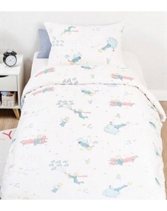 Комплект постельного белья Ночь нежна Маленький принц Стандарт 1.5сп 70x70 / 500092-1+510333-17