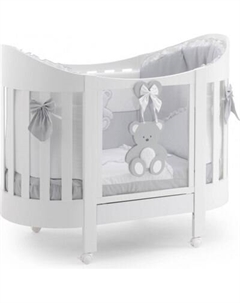 Детская кроватка Peluche Oval / 070.1400-0077 Italbaby