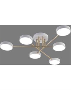 Потолочный светильник Mirastyle MH-3258/6 WH+GOLD