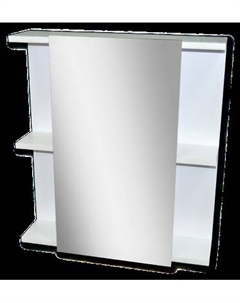 Шкаф с зеркалом для ванной Гамма 07т