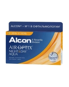 Контактная линза Air Optix Night&Day Sph-6.75 R8.4 D13.8 Air optix