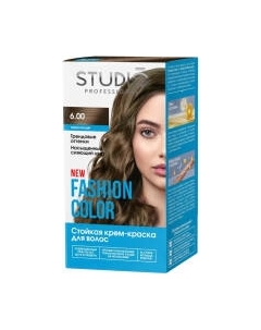 Крем-краска для волос Studio Professional Fashion Color 6.0 Studio professional