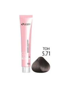 Крем-краска для волос Sergio Professional Color&Blonde 5.71 Sergio professional