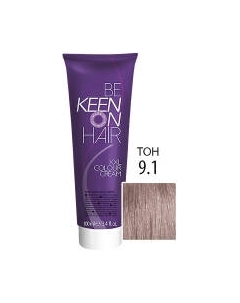 Крем-краска для волос KEEN Colour Cream 9.1 Keen