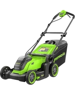 Газонокосилка аккумуляторная Greenworks GD40LM411 40V 41см / 2521007UB