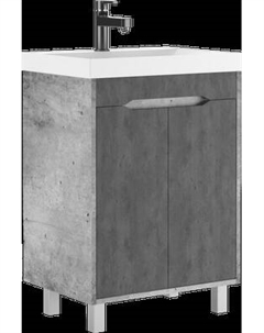 Тумба под умывальник Classica 60 Loft без ящика DL5606T Домино