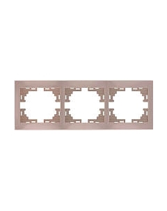 Рамка для выключателей и розеток Lezard Mira 701-0300-148