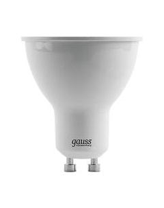Лампа Gauss Elementary GU10 7W 3000К / 13617
