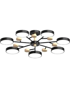 Люстра LED4U L3205-800 BK Led4u