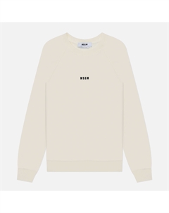 Женская толстовка Felpa Micrologo Print Msgm