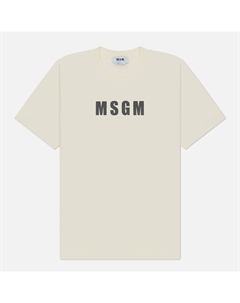 Мужская футболка  Macrologo Print Msgm
